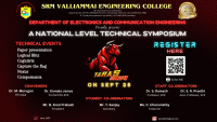 TARAS 2K24 Technical Symposium Poster